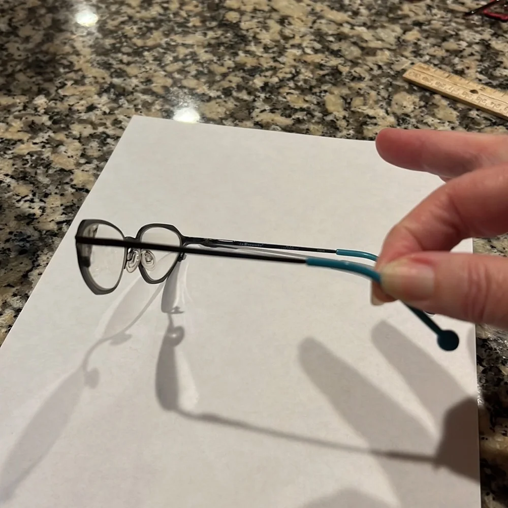 l.a. Eyeworks eyeglass Titanium Astor 863 frames